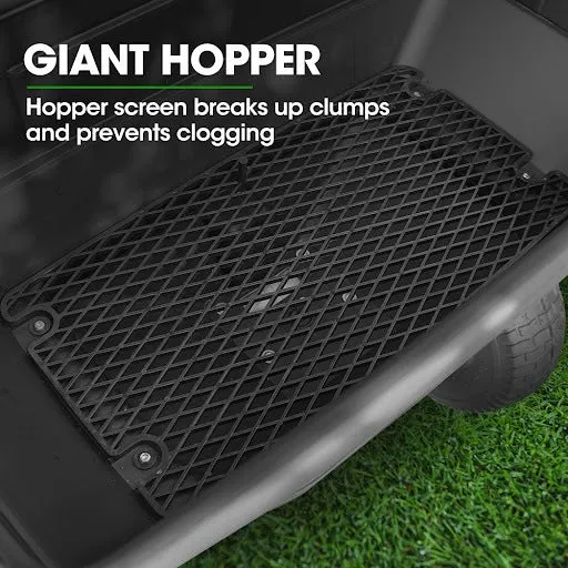 Non-Toxic 60L Walk Behind Broadcast Spreader with Flow Adjustment - PlantCraft