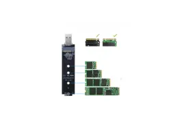 NVMe PCIe to USB3.1 Adapter for M.2 SSDs