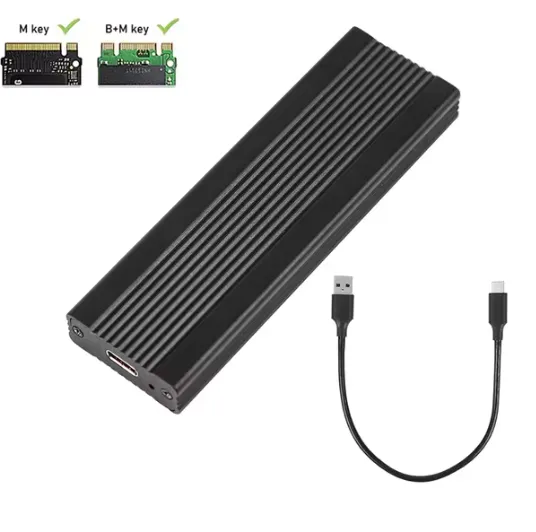 NVMe PCIe to USB3.1 Adapter for M.2 SSDs