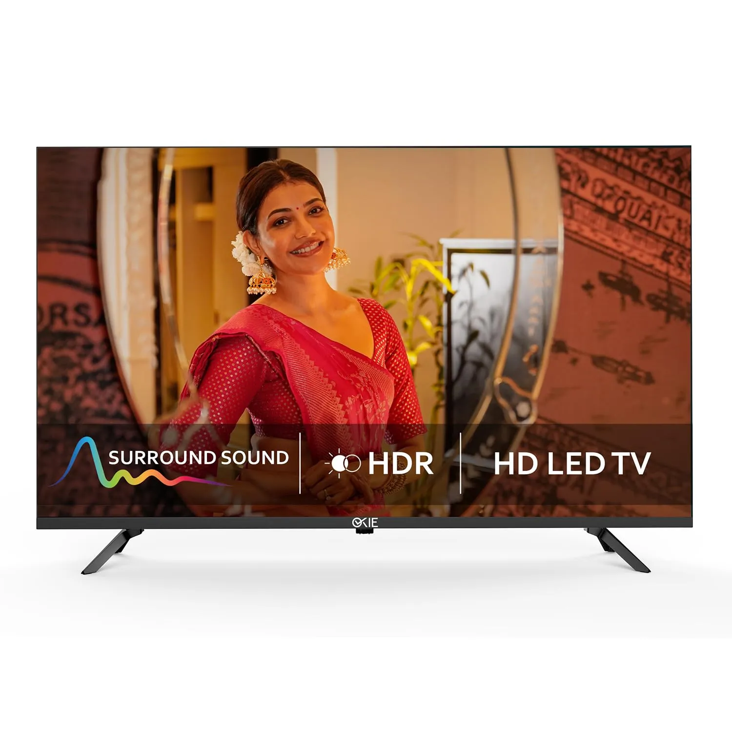 Okie TV 100 cm (40 Inch) HD Smart LED TV BCDH-32AB (Black)