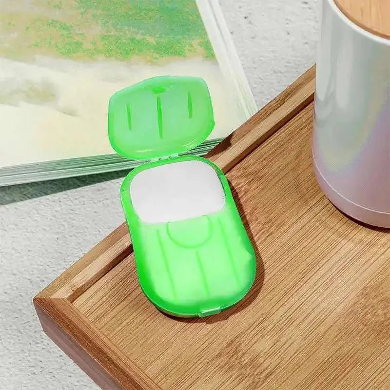 On-The-Go Scented Soap Paper: Portable Cleansing Sheets for Travelers