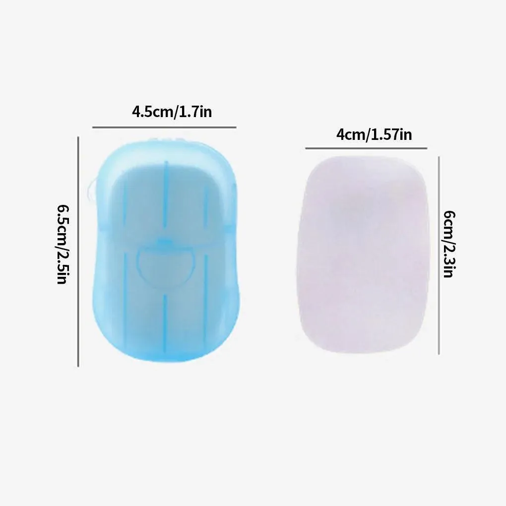 On-The-Go Scented Soap Paper: Portable Cleansing Sheets for Travelers