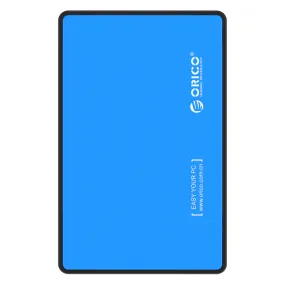 Orico 2.5" USB3.0 External HDD Enclosure Blue
