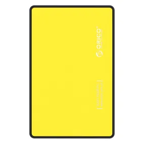 Orico 2.5" USB3.0 External HDD Enclosure Yellow