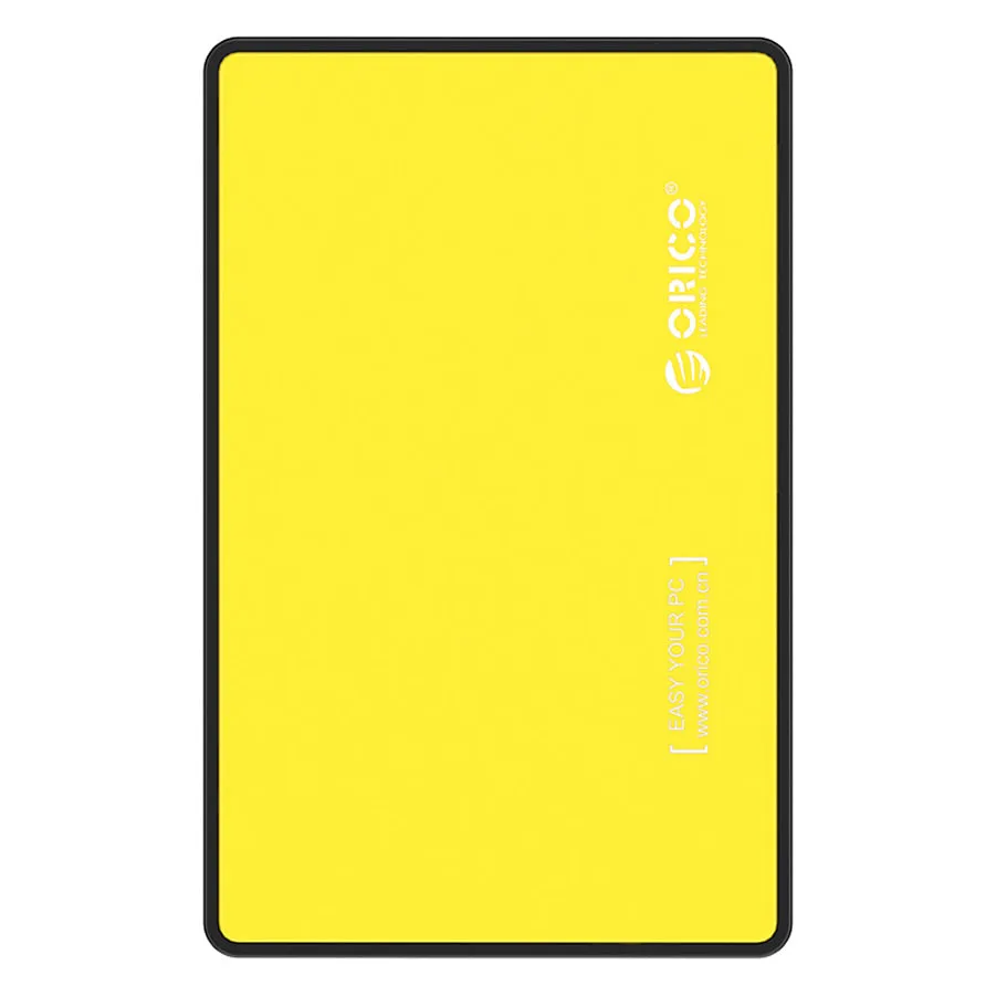 Orico 2.5" USB3.0 External HDD Enclosure Yellow