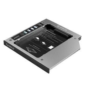 Orico 9.0mm/9.2mm/9.5mm SATA3.0 Optical Caddy Drive – Silver