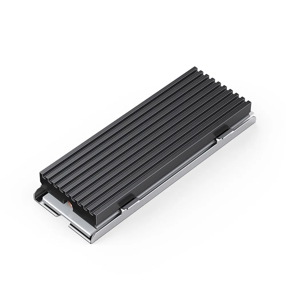 ORICO M2HS2 M.2 SSD Copper Aluminum Heatsink  with Fast Cooling Thermal Fin for Single and Double-Sided 2280 M.2 NVMe NGFF SATA SSD Solid State Drive, PC, Desktop Computer, CPU, Motherboard, Gaming Console
