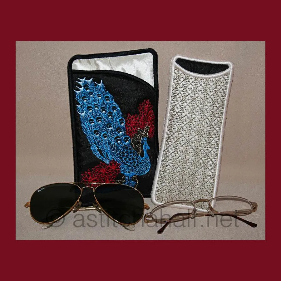 Peacock Eyeglass Cases 04