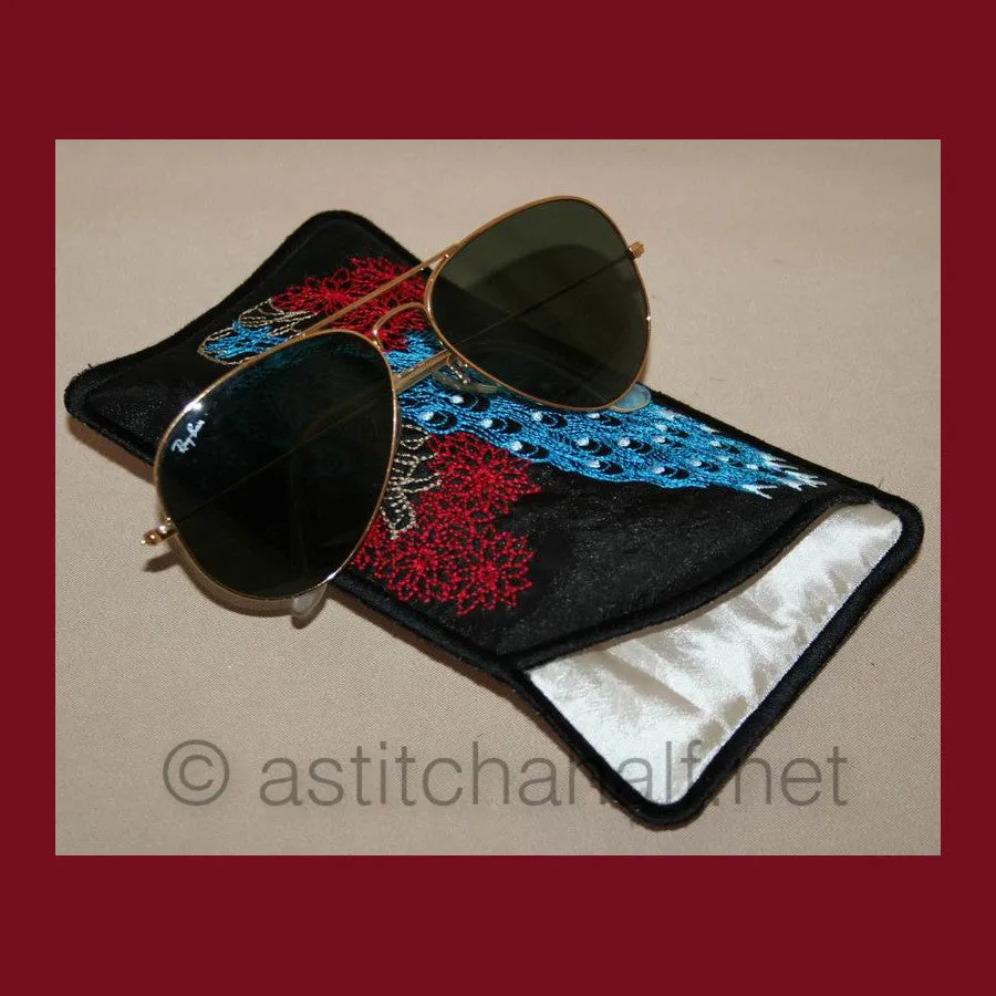 Peacock Eyeglass Cases 04