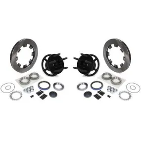 PEM 5 x 5 Rear Hub Assembly - 24 Spline Drive Flange - Steel - Black