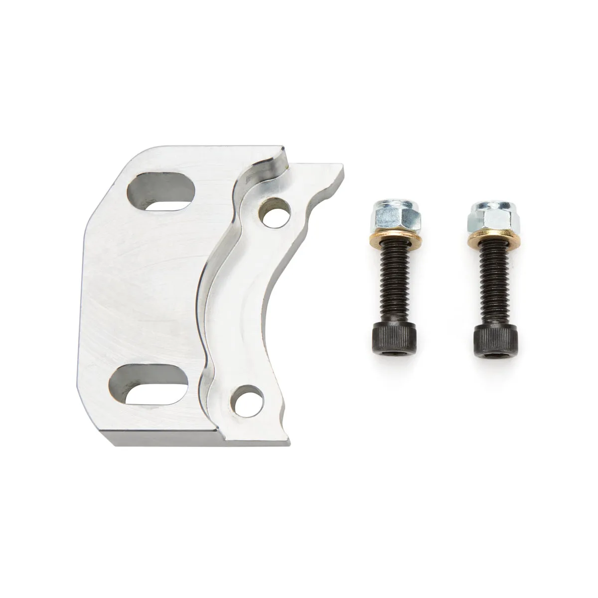 Peterson External Dry Sump Oil Pump Bracket - Bellhousing Mount - Clear