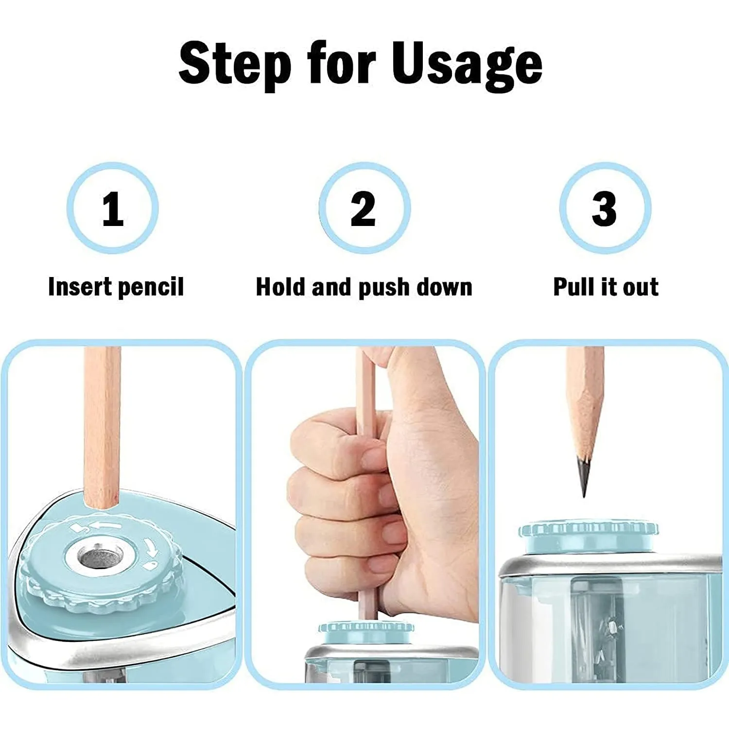 Portable Electric Pencil Sharpeners