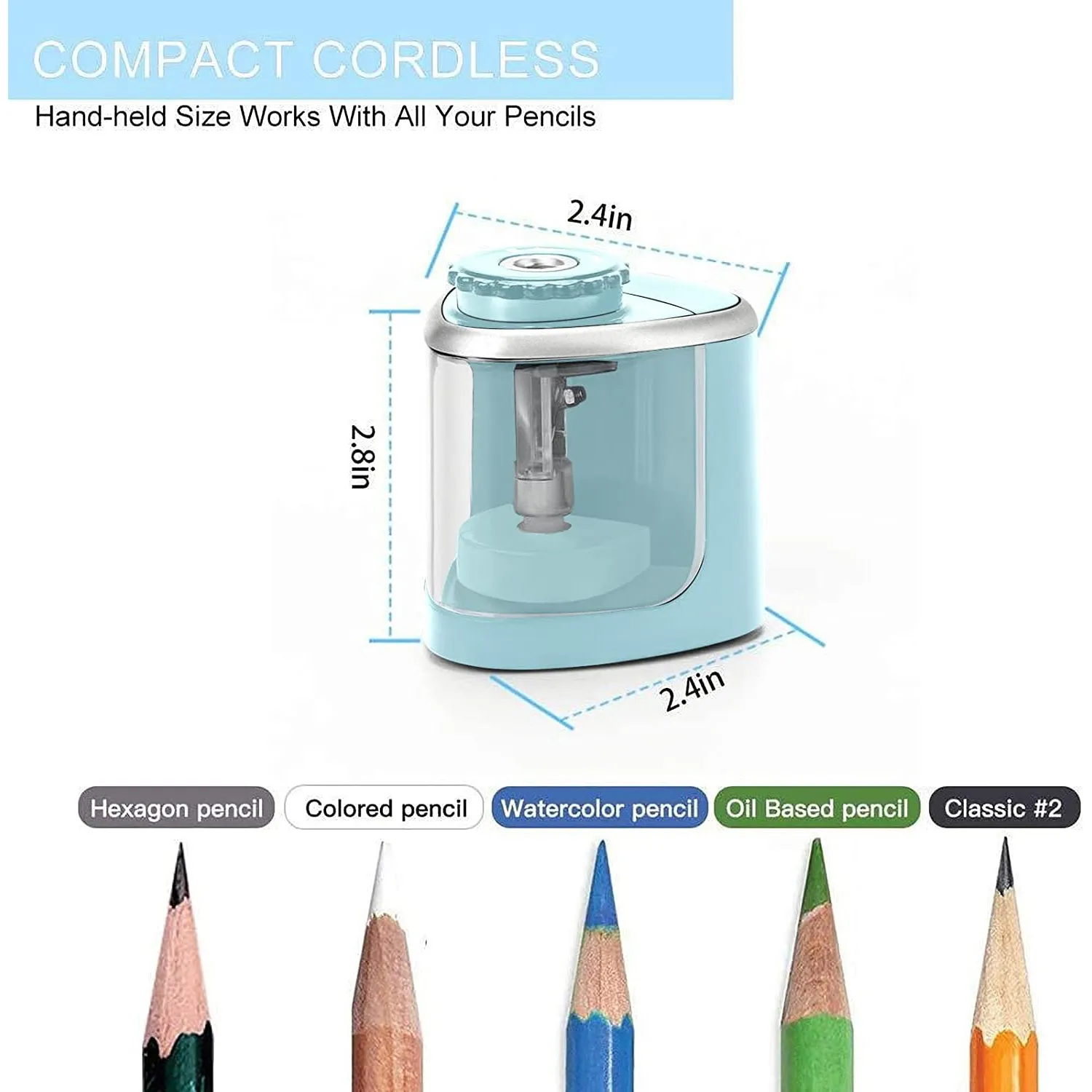 Portable Electric Pencil Sharpeners