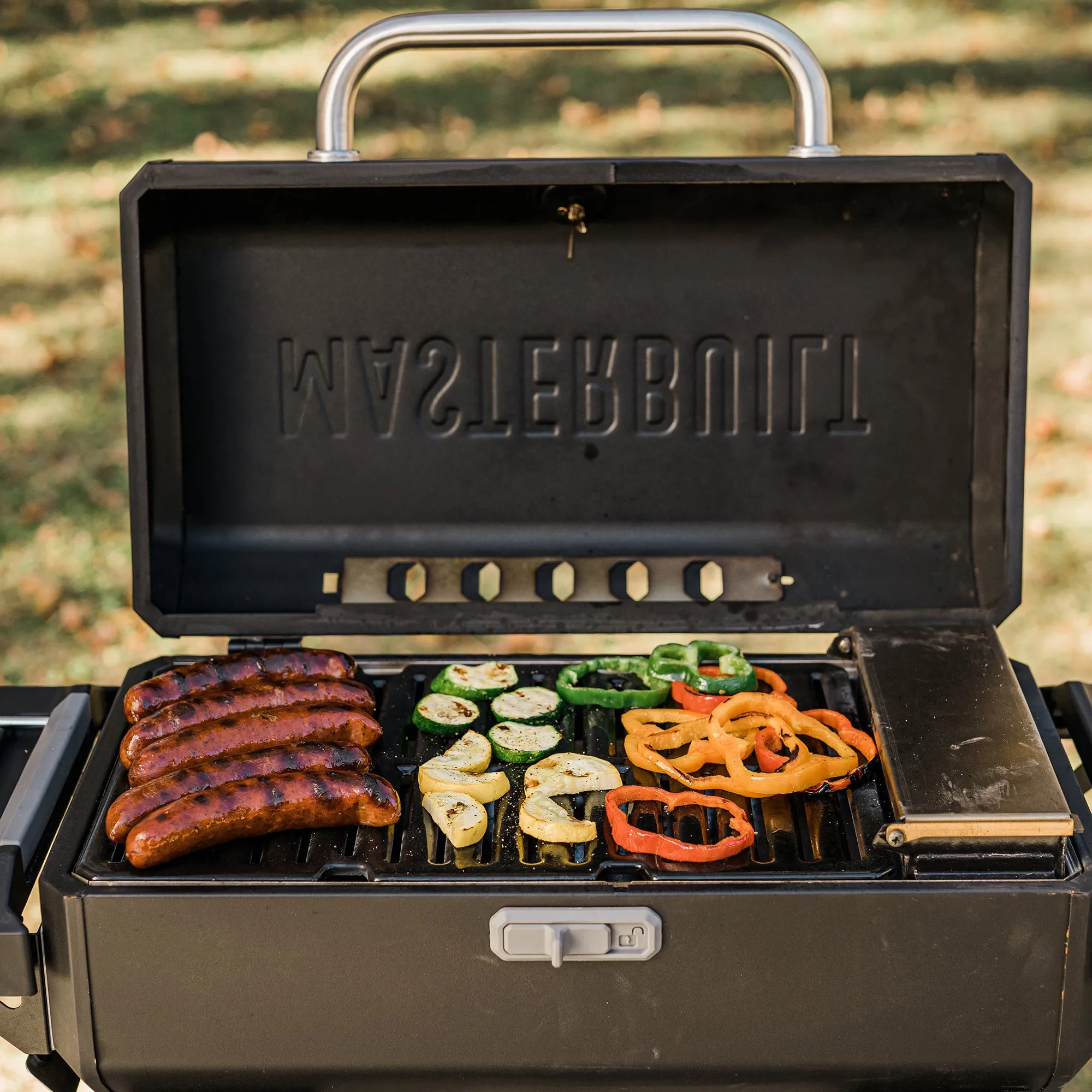 Portable Grill with Cart