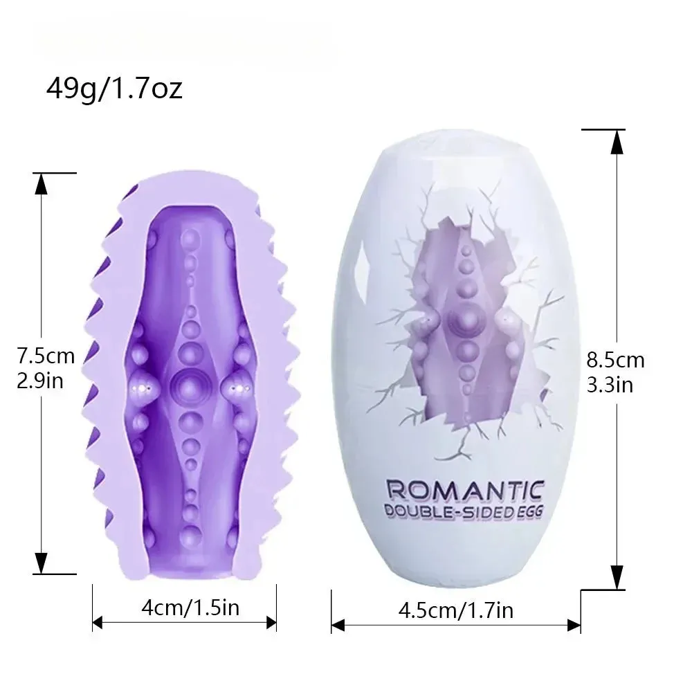 Pretty Love - Small Silicone Male Masturbator Egg
