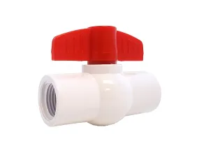 PVC COMPACT BALL VALVE 1/2"