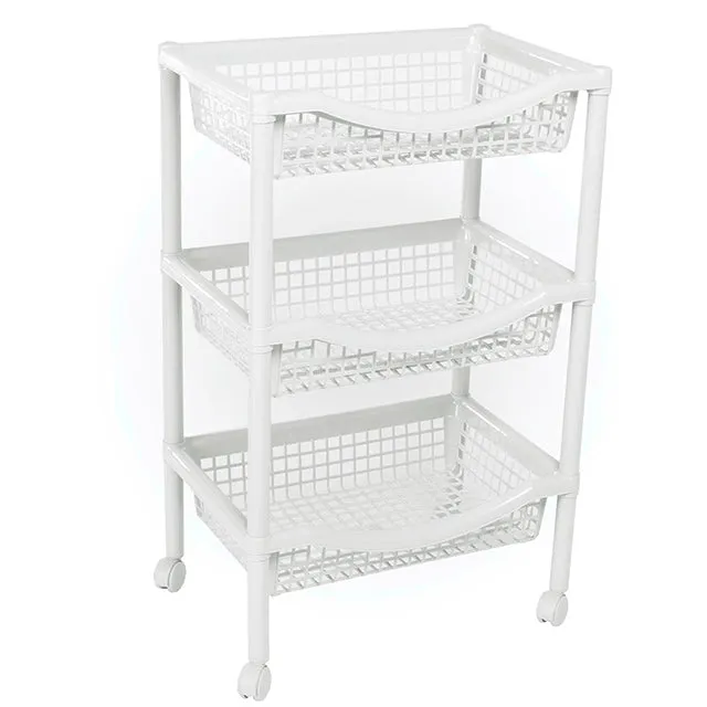 Rimax 17"x12"x28" Storage Cart