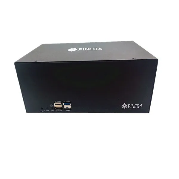 ROCKPro64 Metal Desktop/NAS Case