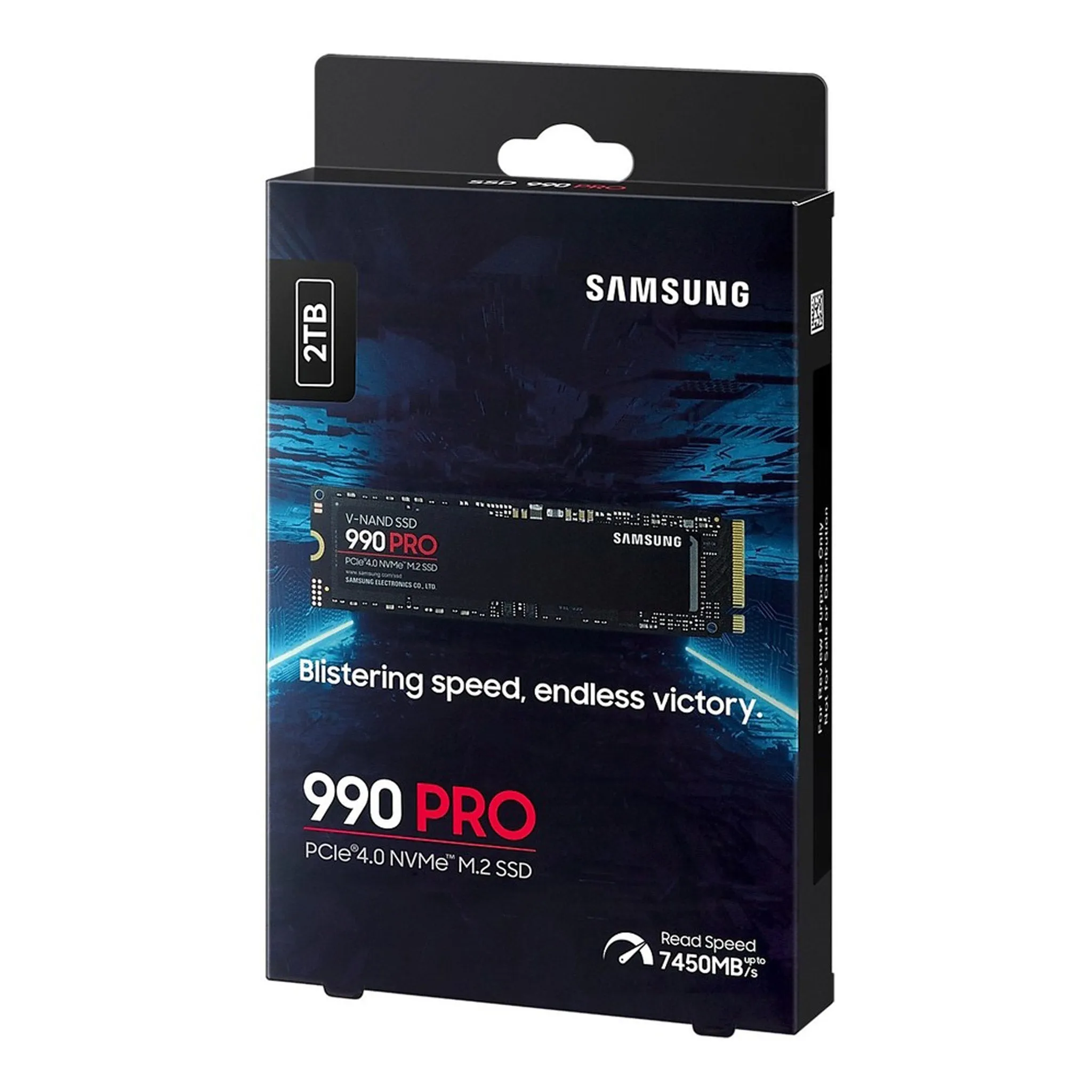 Samsung MZ-V9P2T0B/AM 2TB  990 PRO M.2 PCIe 4.0 NVMe SSD