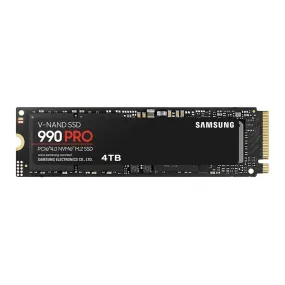 Samsung MZ-V9P4T0B/AM 4TB 990 Pro M.2 PCIe 4.0 NVMe Gaming SSD