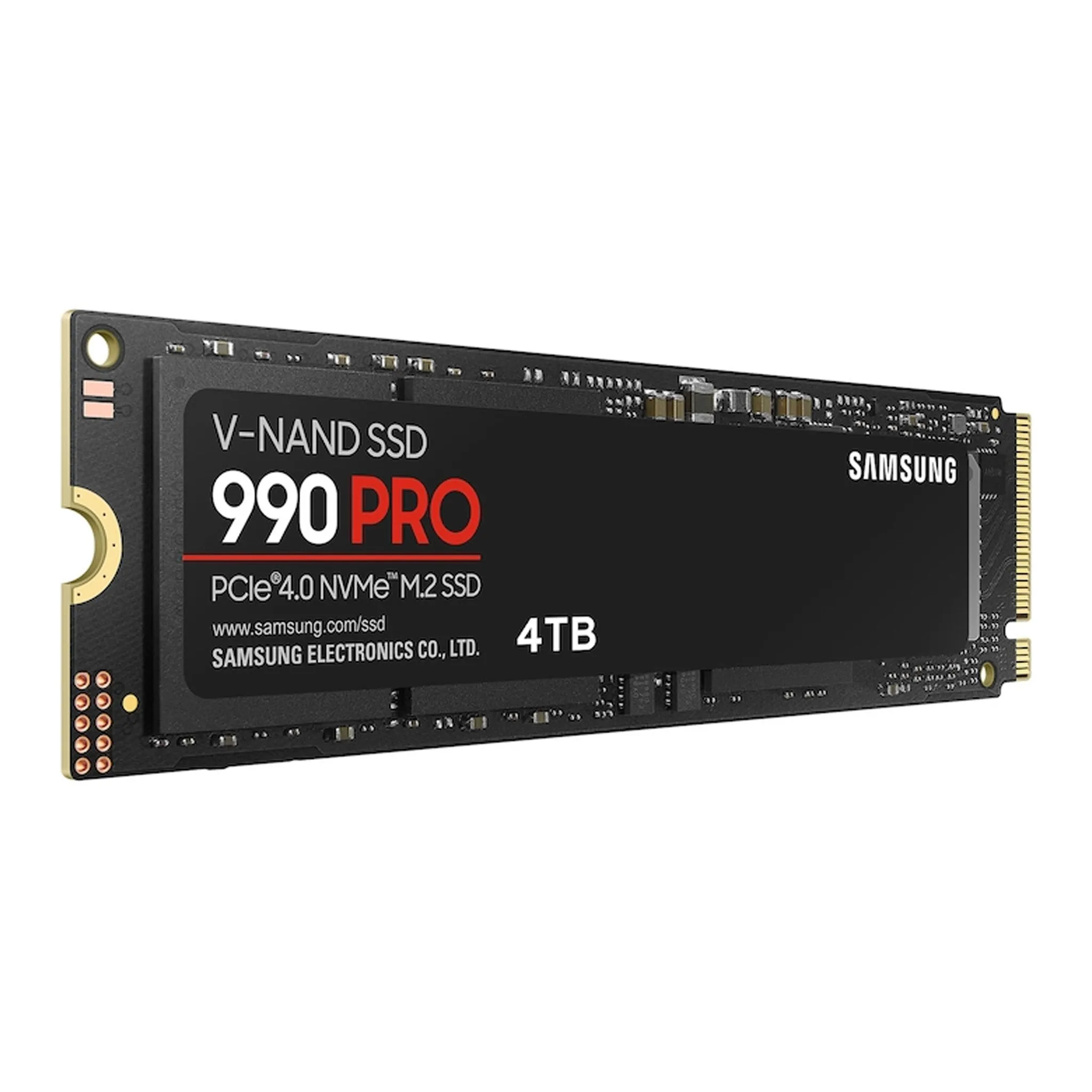 Samsung MZ-V9P4T0B/AM 4TB 990 Pro M.2 PCIe 4.0 NVMe Gaming SSD