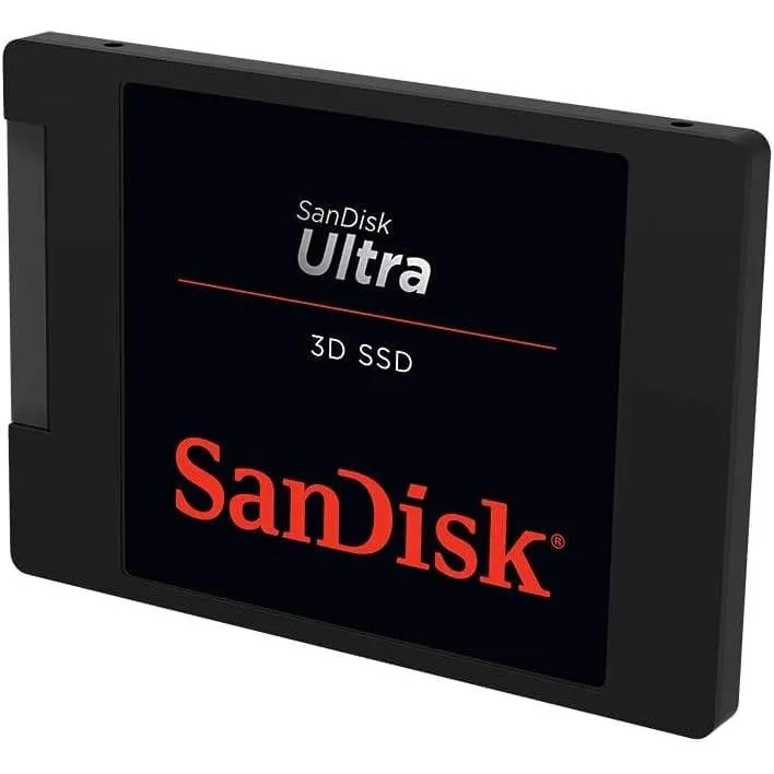 SanDisk Ultra 3D 2TB SSD, Up to 560MB/s Read & 530MB/s Write - Black