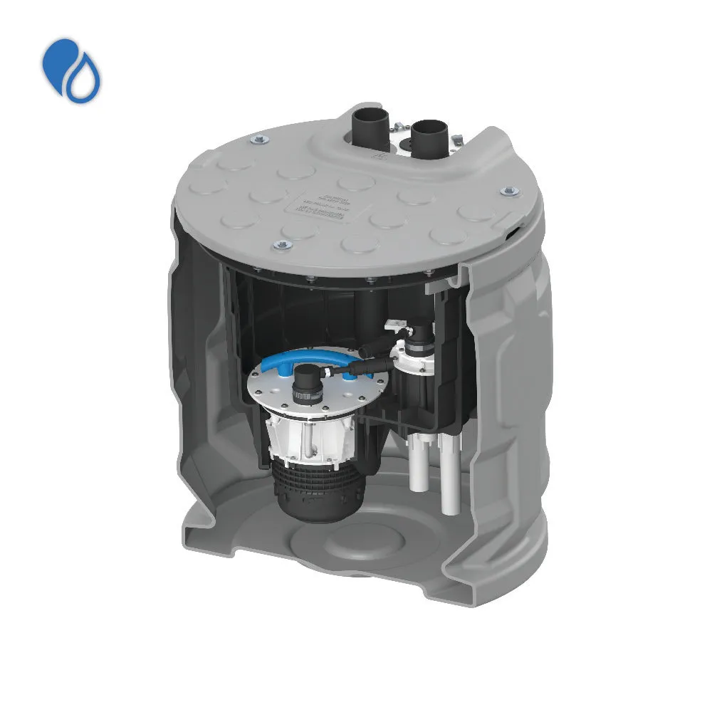 Saniflo 054 Sanipit 24 GR CB 24" 1HP Sewage Grinder System