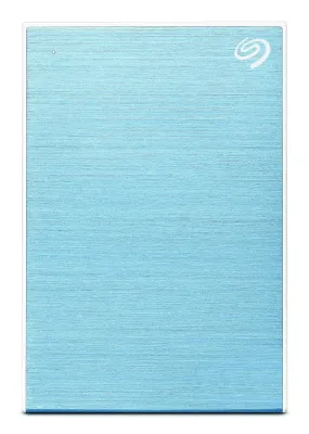 Seagate Backup Plus 5tb Portable Hdd Light Blue Usb 3.0 1yr Mylio 2mo Adobe Cc