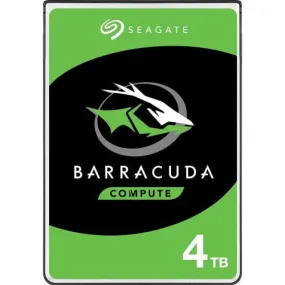 Seagate BarraCuda ST4000LM024 4 TB Hard Drive - 2.5" Internal - SATA (SATA/600) - 5400rpm