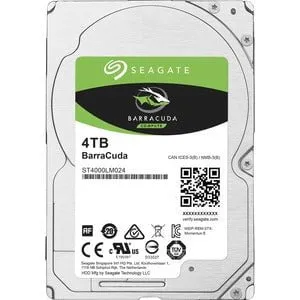 Seagate BarraCuda ST4000LM024 4 TB Hard Drive - 2.5" Internal - SATA (SATA/600) - 5400rpm
