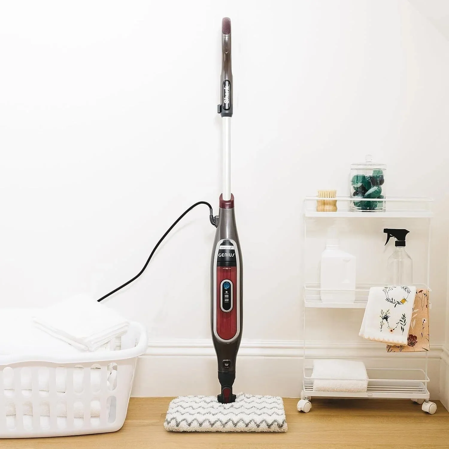 Shark S5003D Genius Corded Electric Floor Steamer Steam Cleaner Pocket Mop