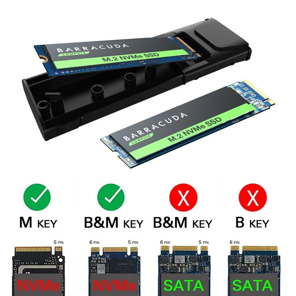 Simplecom NVMe M.2 SSD to USB-C Enclosure