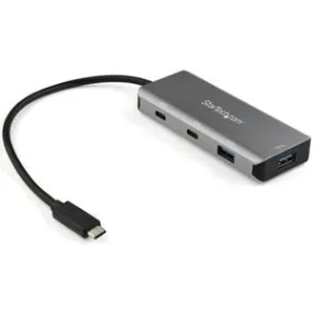 StarTech.com 4 -Port USB-C Hub 10Gbps - 2x USB-A & 2x USB-C - USB 3.1 Type C - External - 4 USB Port(s) - 4 USB 3.1 Port(s) - UASP Support - Linux, ChromeOS, Android, Mac, PC