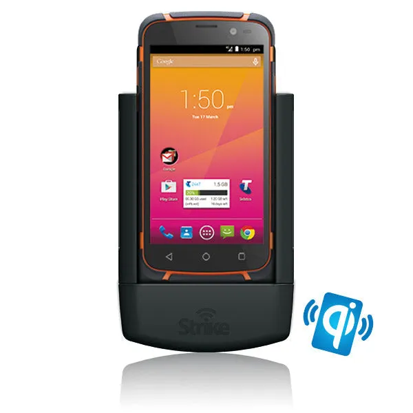 Strike Alpha in-car Cradle for Telstra T84 Tough Max Wireless Charging