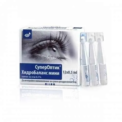 SUPEROPTIC HYDROBALANCE drops 12 doses of 0.5ml