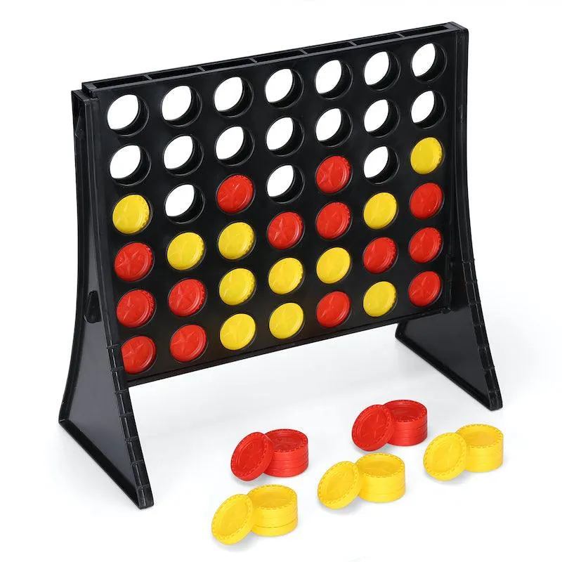 The Classic Game of Connect 4, Connect 4 Grid,Get 4 in a Row Strategy Game for 2 Players Ages 6 & Up