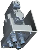 Two-Way Flow Reversal Valve for Augers