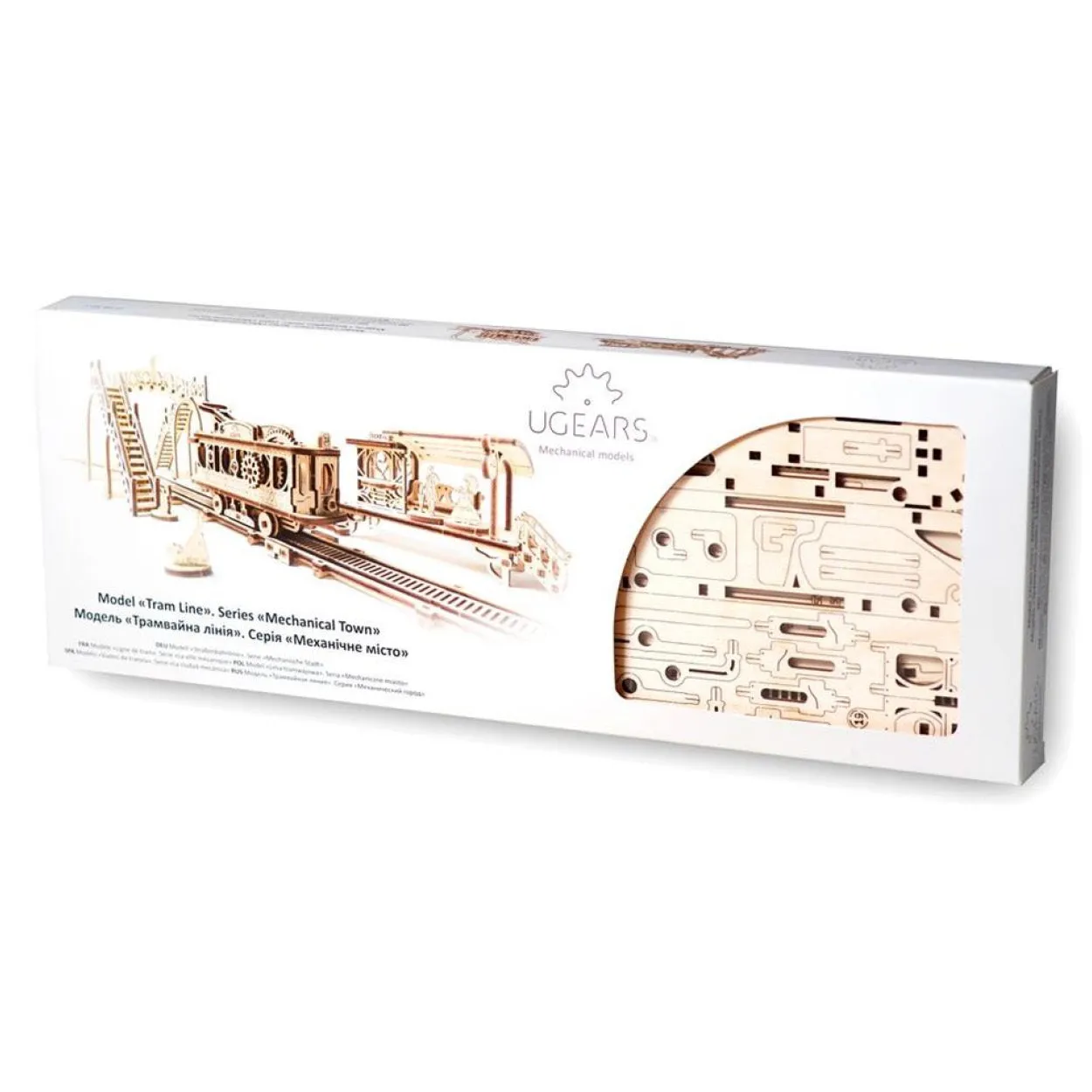 UGears Tram Line Model