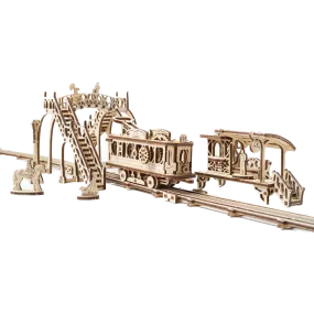 UGears Tram Line Model
