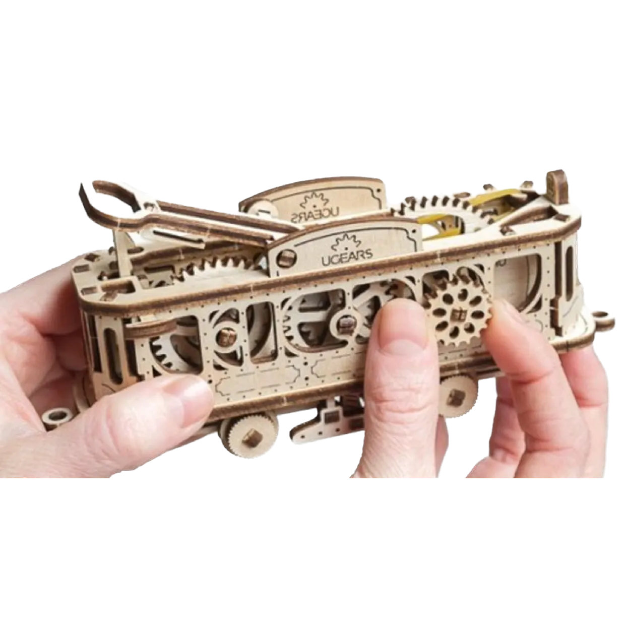 UGears Tram Line Model