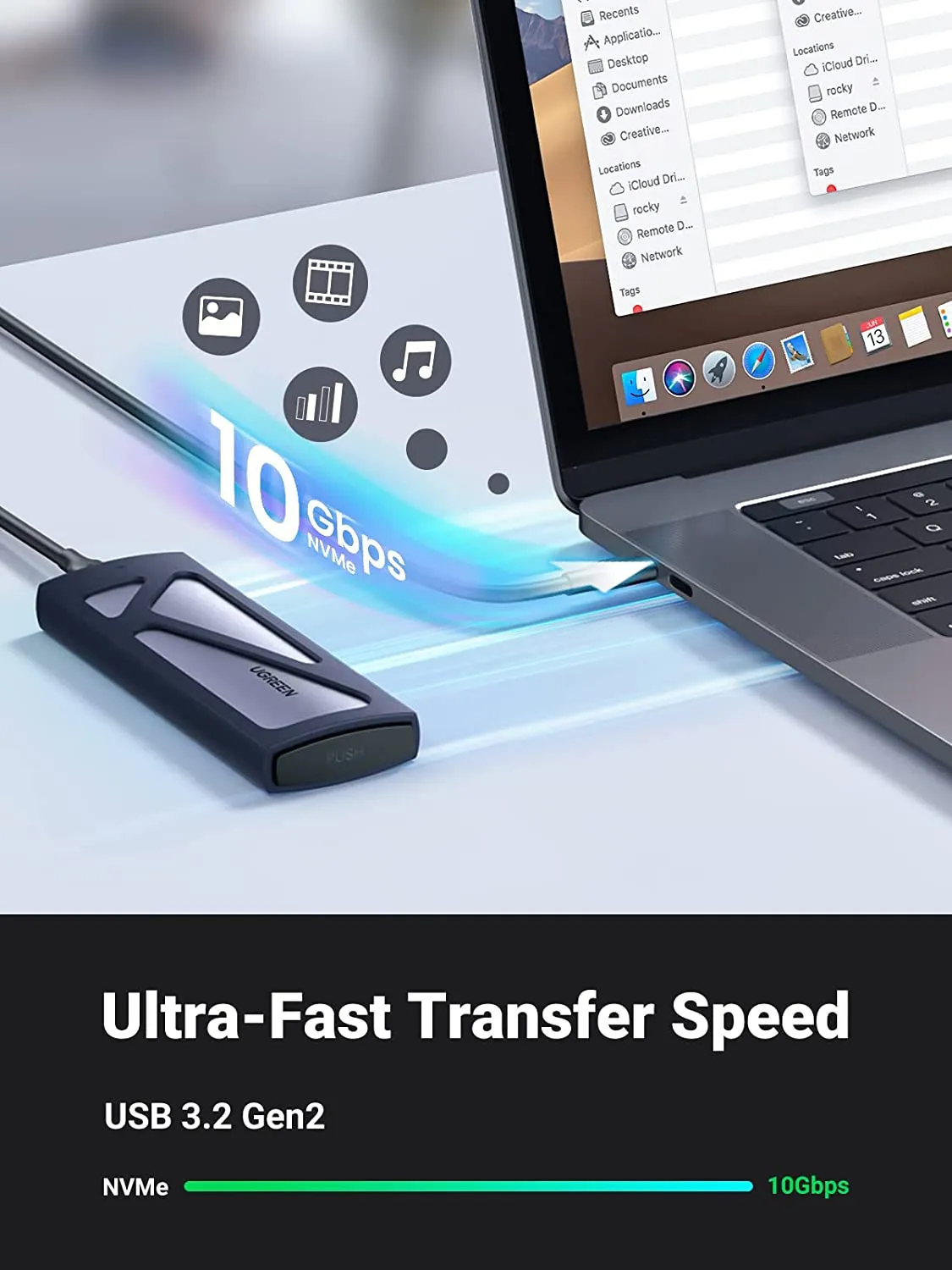 UGREEN M.2 NVMe SSD Enclosure Adapter