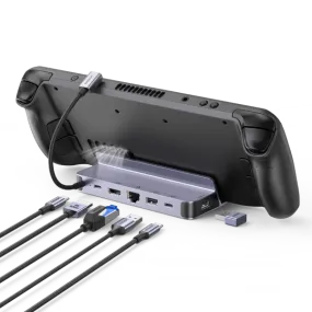 UGREEN Steam Deck Dock 6-in-1 USB C Docking Station with 4K@60Hz HDMI