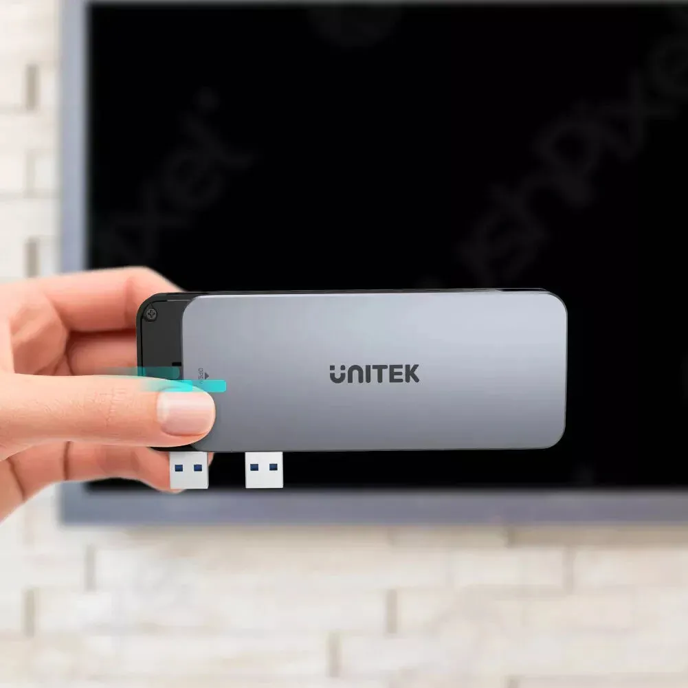 Unitek S1224A USB3.2 Gen2 Type-C to M.2 SSD Enclosure for PS5