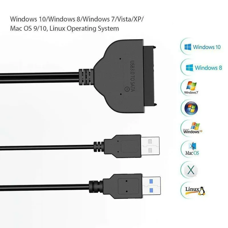 Usb 3.0 To Sata Fast Transmission Serial Port Adapter