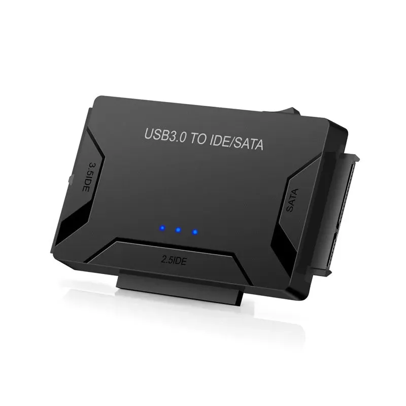 USB 3.0 to SATA IDE HDD/SSD Hard Disk 3 in 1 Ultra Recovery Converter