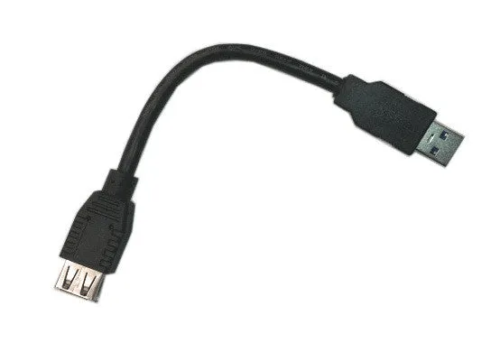 USB 3.0 Type A Male to Type A Female 6 inch Extension USB3MF-15BK USB3.0