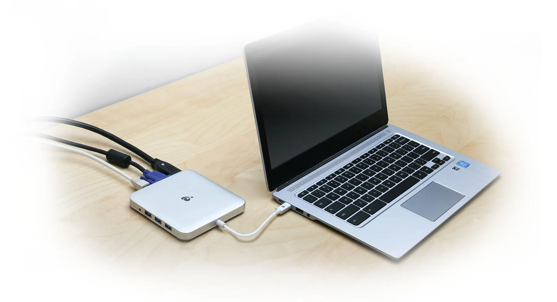 USB-C Docking Station with PD Pass-Thru