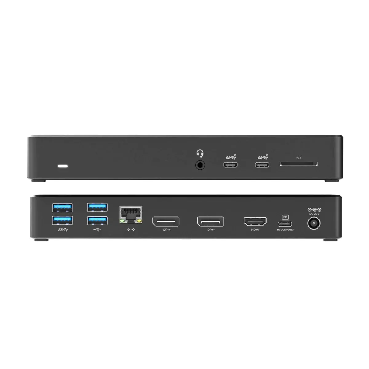 USB-C Triple Display DP Alt. Mode Docking Station - MA3 with 100W Power Delivery (Laptop Charging) - 2 x DP and 1 x HDMI with up to 4K 60Hz Support