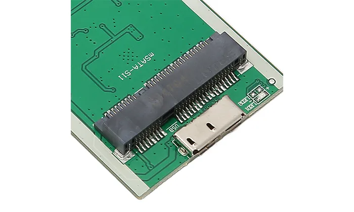 USB3.0 High-Speed Aluminum Alloy Brushed SSD Mobile SSD Box