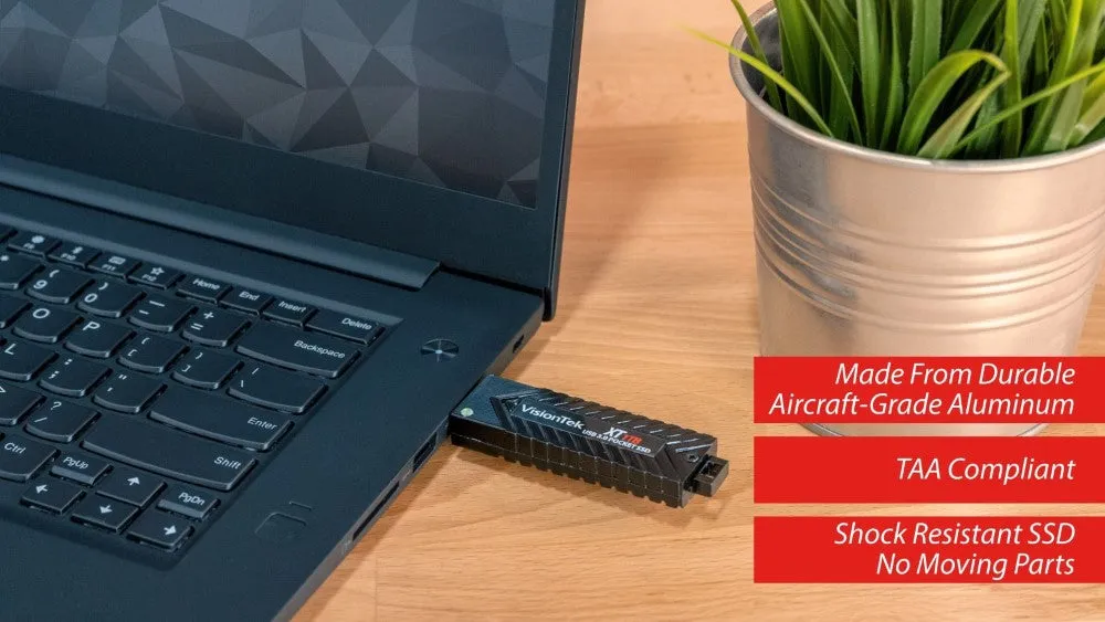 VisionTek 250GB XT USB 3.0 Pocket SSD